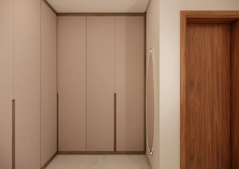 Nova suíte de 25 m² em uma casa em Taquara, RS: ambiente projetado pela Corgê Arquitetura (imagem 9 de 16)